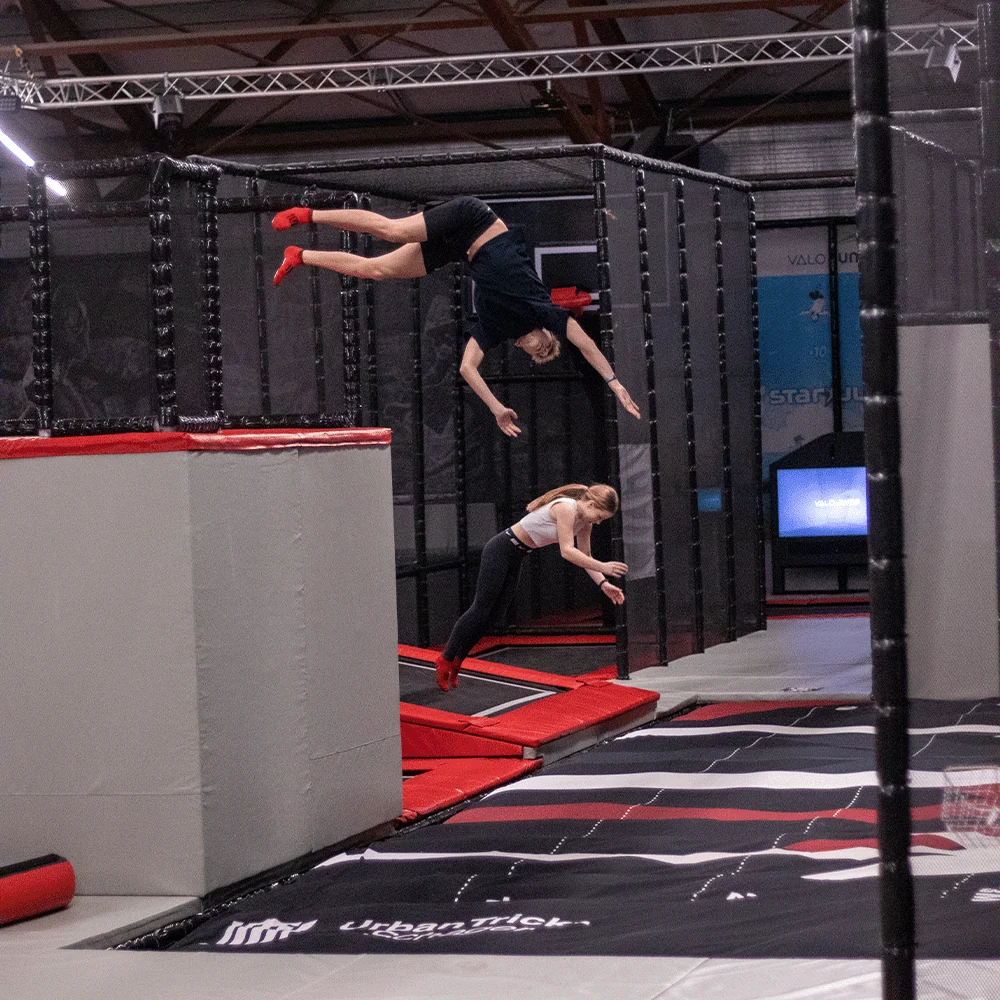 Airbag zone bij UrbanTrickz