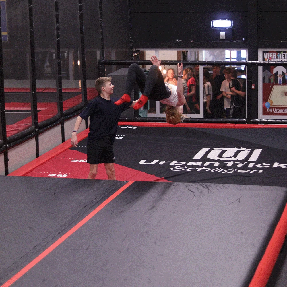 Airtrack naar resi mat